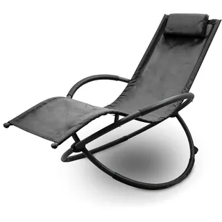 LACESTONE Relax Liege 18352 183 x 58 x 22 cm Schwarz