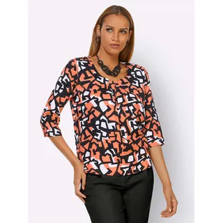 CREATION L Schlupfbluse orange 36