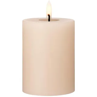 Ester & Erik LED Blockkerze 10 cm Ice Latte