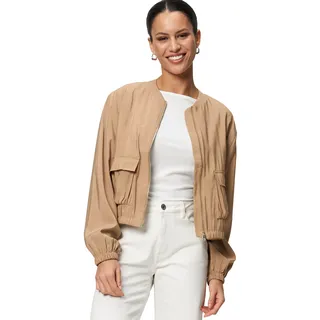 Zero Jacke mit Klappentaschen beige