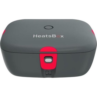 Faitron HeatsBox HB-04-102B Elektrische Brotbox 100 W 0 925 l Schwarz Erwachsener, Lunchbox, Schwarz