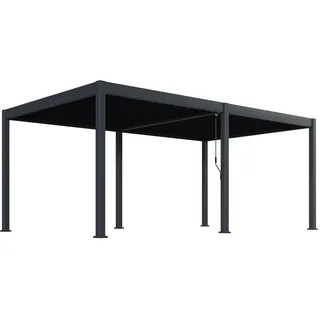 BellaVista Oasis 3,6 x 6 m inkl. 4 Seitenteile Anthrazit