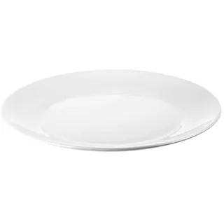 IKEA 6-er Set Teller OFTAST Speiseteller mit 25cm Durchmesser - aus gehärtetem Glas - weiß