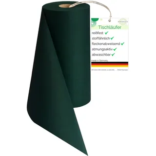 Sensalux Vlies-Tischläufer 50 cm x 25 m Grün