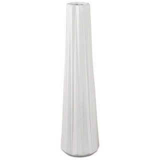 formano Bodenvase Mattweiss, Weiß H:55cm D:14cm Keramik weiß