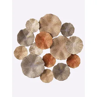 Wanddekoobjekt HEINE HOME, bunt (natur, bunt), B:90cm H:89cm T:6,5cm, Wanddekoobjekte