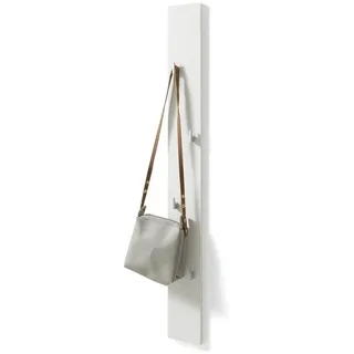 möbelando Garderobenleiste Colan 14 x 115 x 2 cm Weiß
