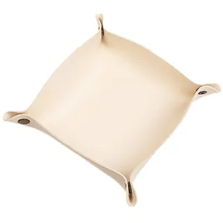 huihuijia Wattepadspender Organizer Box Schreibtisch Utensilien Make Up Halter Schreibtischutensilien BüRoartikel for The Office Pace-Saving Desk Organiser Beige,One Size