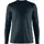 Abisko Wool Langarmhemd Dunkelblau XXL