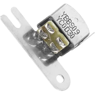 Universeller Kassettenrekorder Teil mit Magnetkopf und Stereokopf | Audio Kassette, Metall in Silber, Zubehör für Stereo Kassettenrekorder, mit Button Zubehör