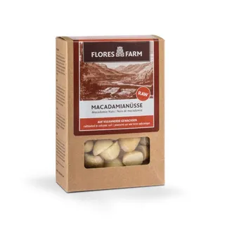 Flores Farm Macadamianüsse bio 75g