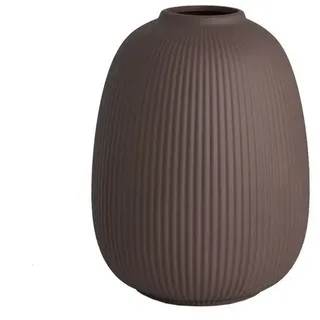 Storefactory Scandinavia Dekovase Vase ÅBY L braun, Ø19x26cm braun