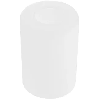 Ersatz Lampenschirm aus Glas für Pendelleuchte, Weißer Zylinder | Milchglas Optik, Moderne und Retro Anmutung, für Wandleuchte und Pendelleuchte, Praktisch