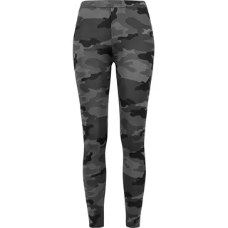 URBAN CLASSICS Camo Leggings Skinny Grau L