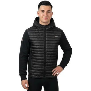 Superdry Storm Fleece Hybrid Jacket Herren Schwarz M