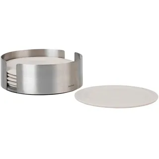 BLOMUS Untersetzer Lareto 6tlg. Edelstahl Beige