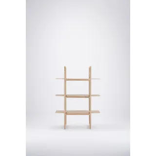 Raumteiler Muse Holz Weiß 140 cm