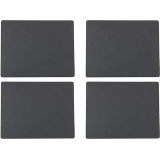 Lind DNA Tischset Square L - Nupo - 4er Set (Square anthrazit)