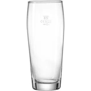 Ritzenhoff & Breker Bierglas Willi 650 ml Glas Transparent Klar