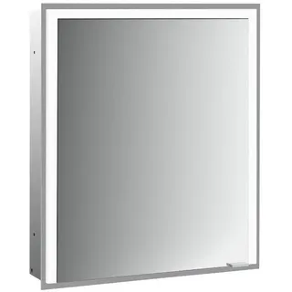 Emco prime 3 LED-Lichtspiegelschrank, 60  cm, 1 Tür, Unterputzmodell, Badmöbel,