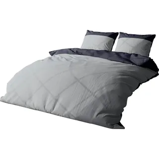 Lorena, Bettwäsche, Uni Classic Hut (Bettwäsche Set, 135x200 cm, 80x80 cm)