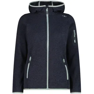 CMP Knit-Tech Melange Hoody Damen Titanio-Darker 48