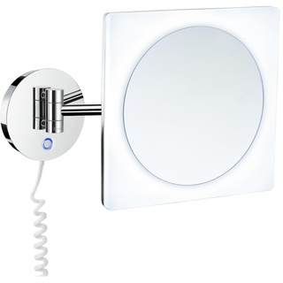 SMEDBO Outline Kosmetikspiegel mit Dual LED-Beleuchtung PMMA quadratisch FK483EP