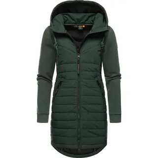 Ragwear Damen, Steppmantel Lucinda Long Dark Green23 Gr. M - M