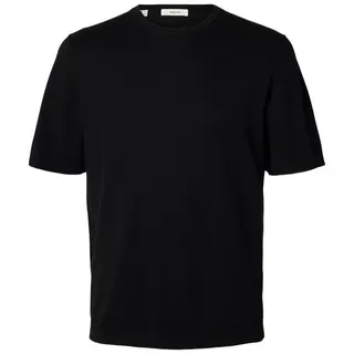 SELECTED HOMME Poloshirt schwarz L (52)