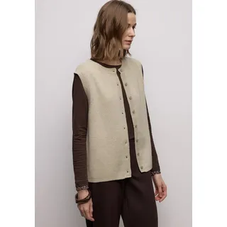 STREET ONE Kuschelige Weste - Beige