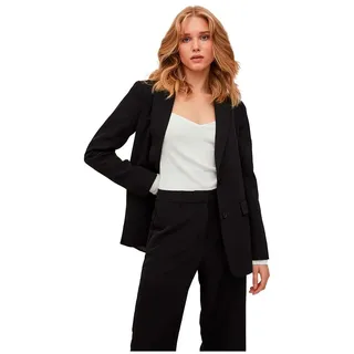 Vila Damen Vikamma Loose - Noos Blazer,Schwarz44 - 44
