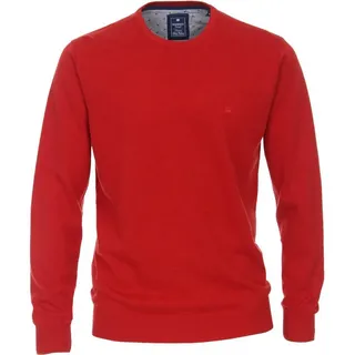 Redmond Rundhalspullover rot L