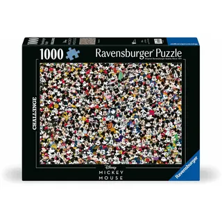 Ravensburger Erwachsenenpuzzle 1000 Teile - Disney Micky Maus - Challenge
