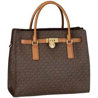 Michael Kors LG Satchel Shopper Baumwolle/Synthetik Brown