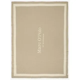 Marc O'Polo Plaid 150 x 200 cm Beige