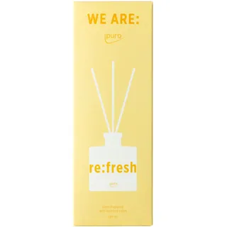 ipuro WE ARE: re:fresh Duftkerze 140 g gelb