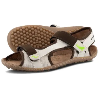 Leguano ATTREKKTIVE Barfußschuh Sommerschuh, der das taktile Empfinden verstärkt beige 43 EU
