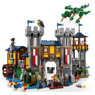 LEGO® Spielbausteine 31120 Groe Ritterburg, (Set, 1426 St., Drachen) bunt