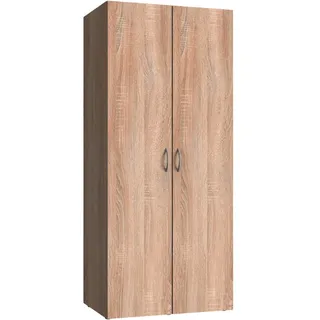 WIMEX Drehtürenschrank Multiraumkonzept 80 x 185 x 54 cm Holzoptik