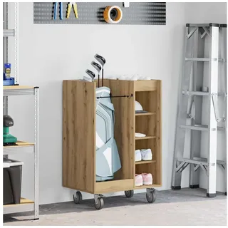 vidaXL Golf Schrank Mit Rad 65 x 45 x 98 cm Braun
