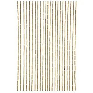 Home-trends24.de Türvorhang Bambus Vorhang Türvorhang Insektenschutz Terrasse Garten Braun 200 cm beige