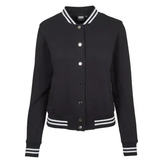 URBAN CLASSICS College Sweatshirt Jacke Black XL