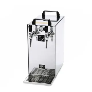ich-zapfe Kontakt 40/K 2-leitig, 50 Liter/h, Trockenkühlgerät mit Membranpumpe u. integriertem Druckregler,