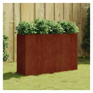 vidaXL Hochbeet 120 x 40 x 80 cm Cortenstahl