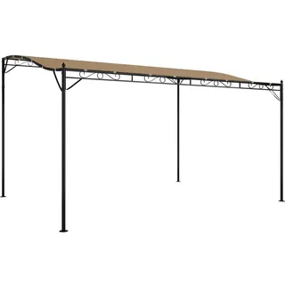 vidaXL Markise 4 x 3 m taupe 362396