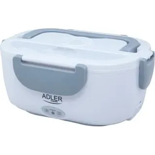 Adler * Elektrische Brotdose grau AD 447, Lunchbox, Grau, Weiss
