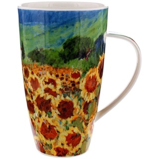 Dunoon Paysage Sunflower Dunoon Becher (600ml, Keramik, Becher, Mug, Zuhause, 600ml)