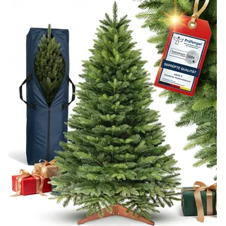 Amari ® Naturgetreuer Künstlicher Weihnachtsbaum 180cm - Tannenbaum Künstlich Christbaum Christmas Tree - Künstliche weihnachtsbäume - Faltbarer Weihnachtsbaum Künstlich