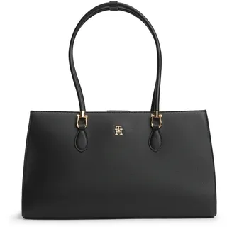 Tommy Hilfiger TH Grace Henkeltasche Kunstleder Black