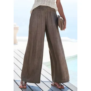 LASCANA Schlupfhose Braun 38